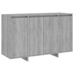 Sideboard Grey Sonoma 120x41x75cm Engineered Wood