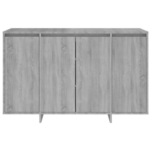 Sideboard Grey Sonoma 120x41x75cm Engineered Wood - Image 5