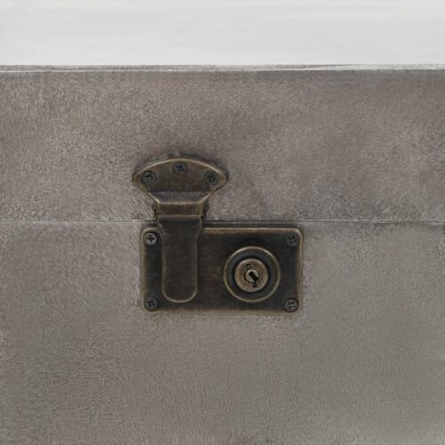 Coffee Table MDF Aluminium 102x51x47.5cm - Image 6