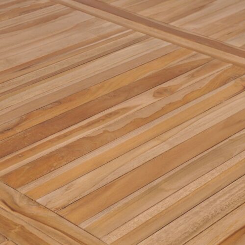 Garden Table 200x100x77cm Solid Teak Wood - Image 5