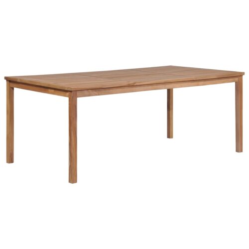 Garden Table 200x100x77cm Solid Teak Wood - Image 7