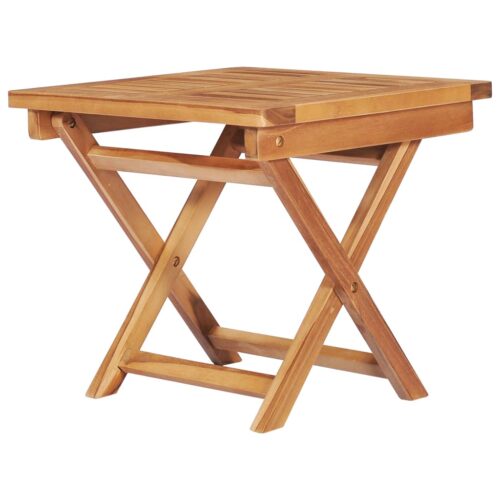 Sun Loungers 2pcs with Table Cushion Solid Teak Wood - Image 5