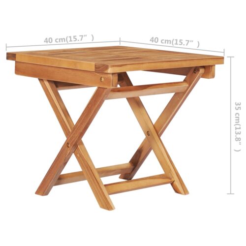 Sun Loungers 2pcs with Table Cushion Solid Teak Wood - Image 10