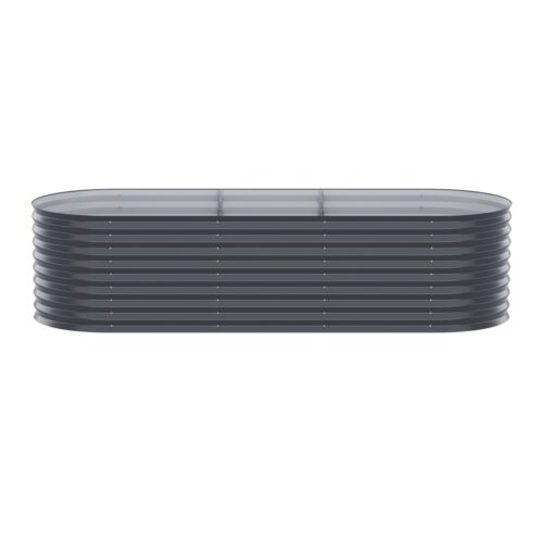 Green Fingers Garden Bed 240X80X56cm Oval Planter Box - Image 3