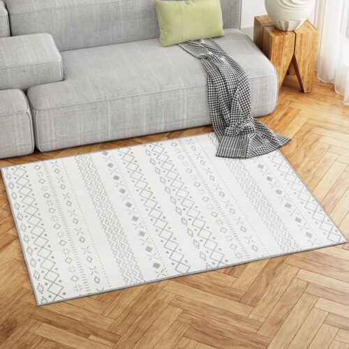 Artiss Rug 120x160cm Area Rug Washable Mat Large Carpet Soft Short Pile Una - Image 6