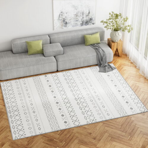 Artiss Rug 200x290cm Area Rug Washable Mat Large Carpet Soft Short Pile Una - Image 6