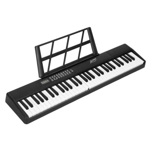 Alpha 61 Keys Foldable Electronic Piano Keyboard Digital Electric w/ Carry Bag - Image 2