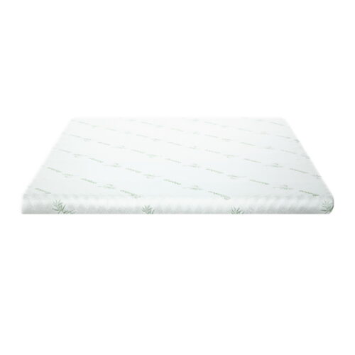 Giselle Bedding Memory Foam Mattress Topper Cool Gel Bed Mat Bamboo 10cm Single - Image 4