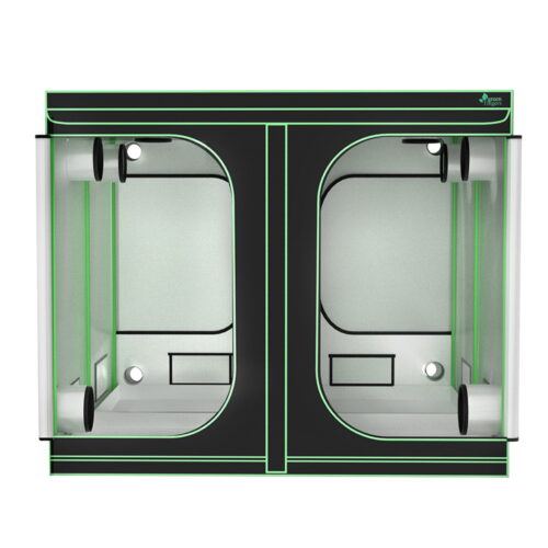 Green Fingers Grow Tent Kits 240x240x200cm Hydroponics Indoor Grow System Black - Image 3