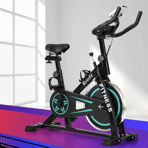 Everfit Spin Bike Exercise Bike 10kg Flywheel Fitness Home Gym 150kg capacity - Image 7