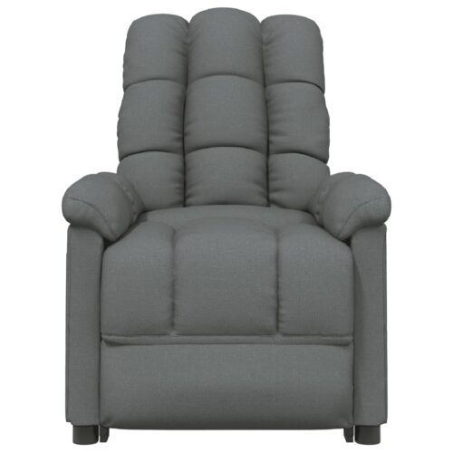 Massage Chair Dark Grey Fabric - Image 3