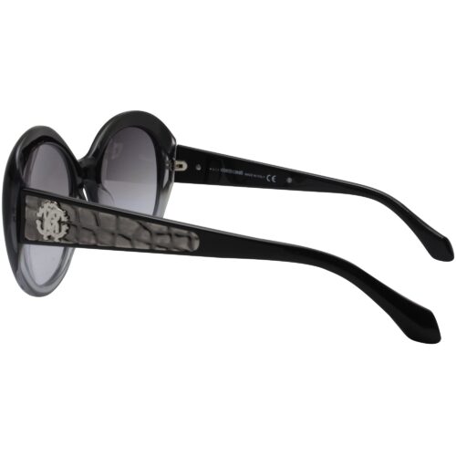 Roberto Cavalli RC 983S/S 05B Black Transparent Gradient Lens Womens Sunglasses - Image 3