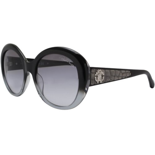 Roberto Cavalli RC 983S/S 05B Black Transparent Gradient Lens Womens Sunglasses