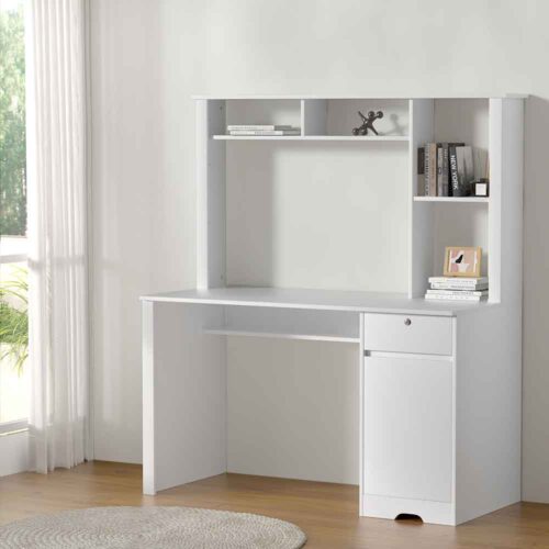 Artiss Computer Desk Office Study Desks Table Drawer Bookshelf Cabinet - Image 7