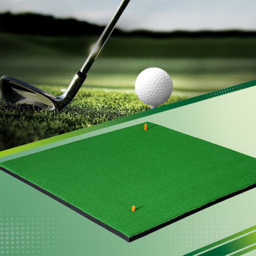 Everfit Golf Hitting Mat Portable Driving Range Practice Training Aid 150x150cm - Image 7