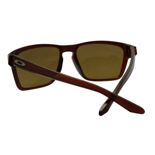 Oakley OO 9448-0257 Sylas Polished Rootbeer Prizm Bronze Lens Mens Sunglasses - Image 5