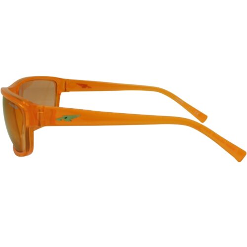 Arnette AN 4259 2630C6 Borrow Transparent Orange Red Lens Mens Sunglasses - Image 3
