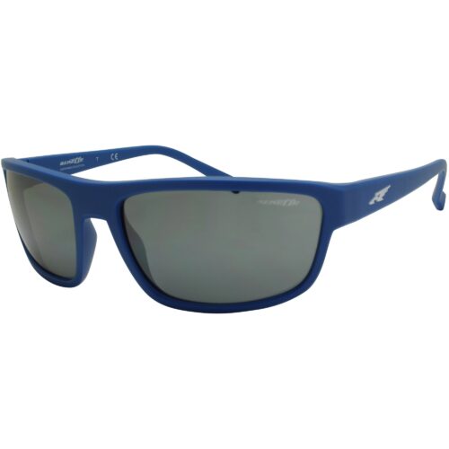 Arnette AN 4259 26236G Borrow Matte Blue Grey Silver Mirror Lens Mens Sunglasses - Image 2
