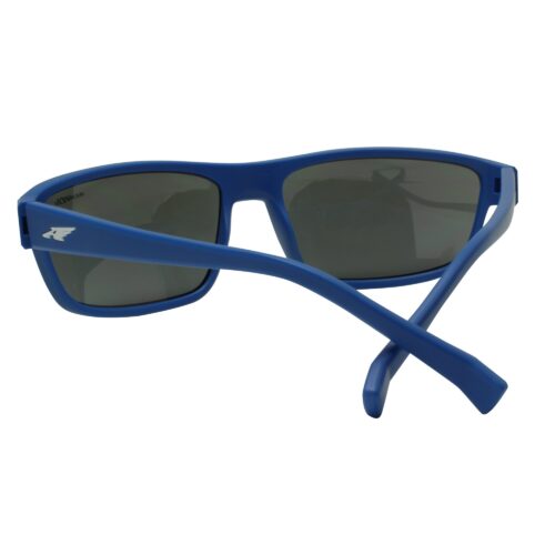 Arnette AN 4259 26236G Borrow Matte Blue Grey Silver Mirror Lens Mens Sunglasses - Image 5