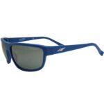 Arnette AN 4259 26236G Borrow Matte Blue Grey Silver Mirror Lens Mens Sunglasses