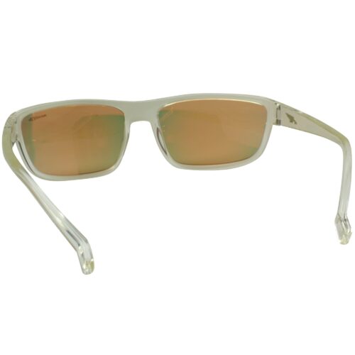 Arnette AN 4259 2634F6 Borrow Transparent Frame Red Orange Lens Mens Sunglasses - Image 4