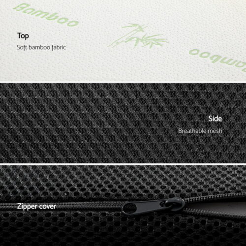 Giselle Bedding Foldable Mattress Folding Foam Queen Bamboo - Image 6