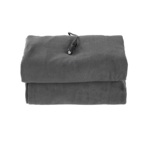 Giselle Electric Heated Blanket Car Throw Rug Grey - Image 3