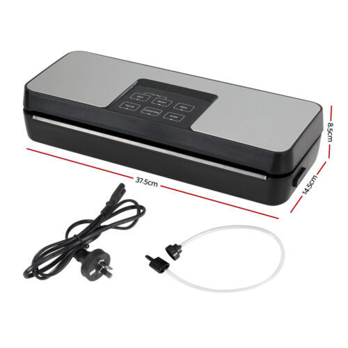 Devanti Food Vacuum Sealer Machine Fresh Storage Auto Seal Slide Cutter 5 Modes - Image 2