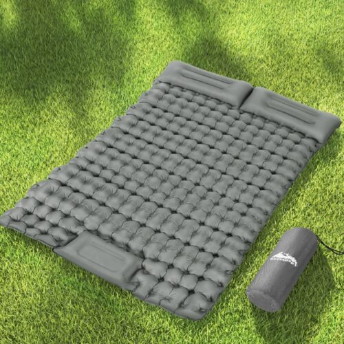 Weisshorn Self Inflating Mattress Camping Sleeping Mat Air Bed Double Pillow Bag - Image 7
