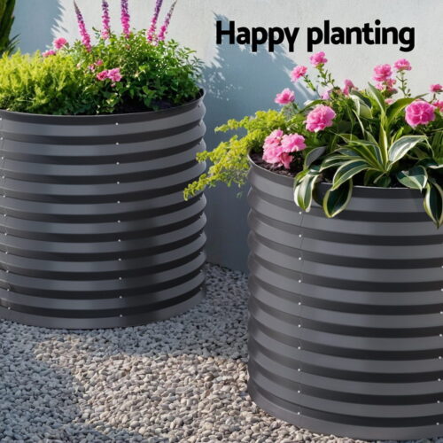 Green Fingers Garden Bed 80X68cm Planter Box - Image 5