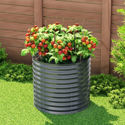 Green Fingers Garden Bed 80X68cm Planter Box - Image 7