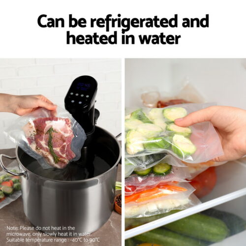 2 Rolls Food Vacuum Sealer Bags Storage Saver Heat Sealing Bag Pack 28CMX6M - Image 6
