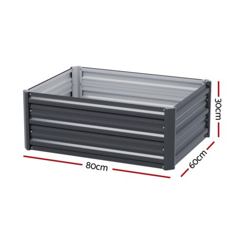 Green Fingers Garden Bed 80X60X30cm Planter Box - Image 2