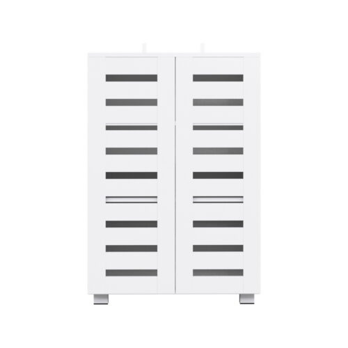 Artiss Shoe Rack Storage Cabinet 20 Pairs 5-tier White Alster - Image 5