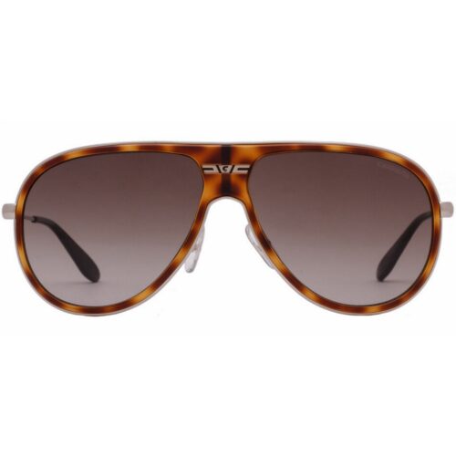 Carrera 87/S 8EN PLMR HA Havana Light Gold Frame Silver Arms Mens Sunglasses - Image 2