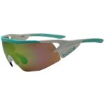 Bolle Aeromax 12270 White Mint Frame with Modulator Emerald Lens Mens Sunglasses