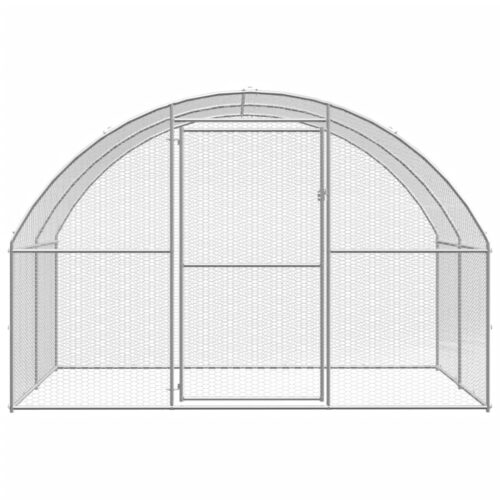Outdoor Chicken Coop 3x12x2mGalvanised Steel - Image 7