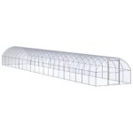 Outdoor Chicken Coop 3x20x2mGalvanised Steel