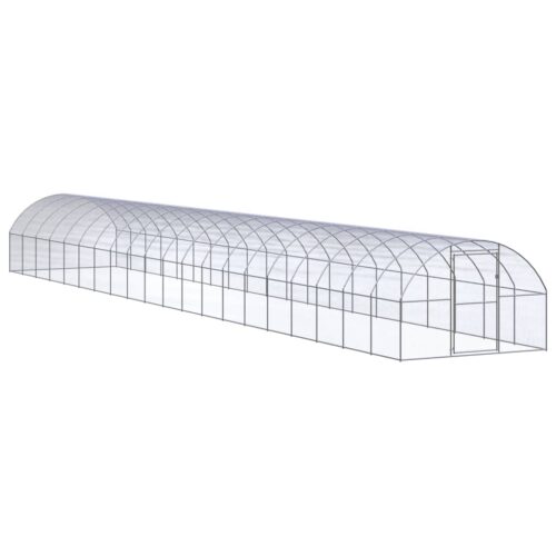 Outdoor Chicken Coop 3x20x2mGalvanised Steel