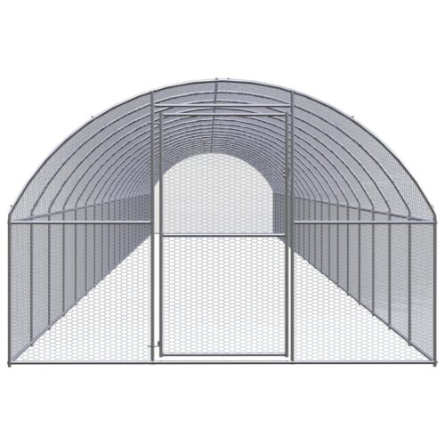 Outdoor Chicken Coop 3x20x2mGalvanised Steel - Image 2