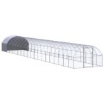 Outdoor Chicken Coop 3x20x2mGalvanised Steel