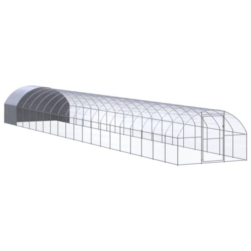 Outdoor Chicken Coop 3x20x2mGalvanised Steel