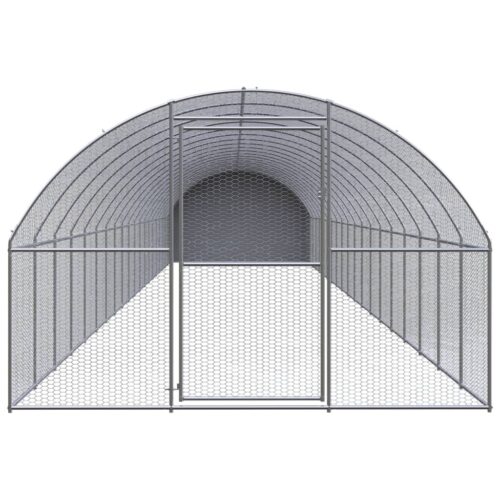 Outdoor Chicken Coop 3x20x2mGalvanised Steel - Image 2