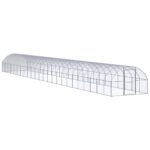 Outdoor Chicken Coop 3x24x2mGalvanised Steel