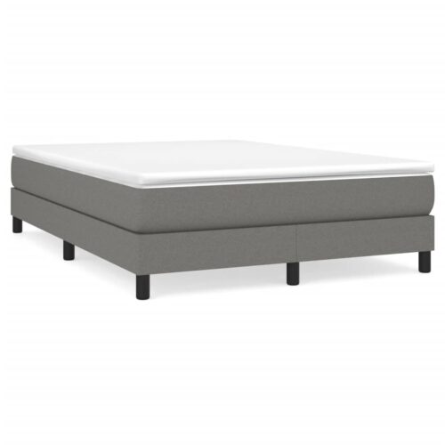 Bed Frame Dark Grey Queen Fabric - Image 2