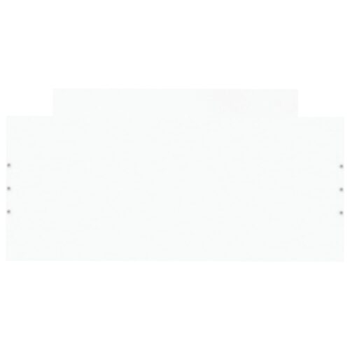 Bed Frame White 90x190cm Engineered Wood - Image 4