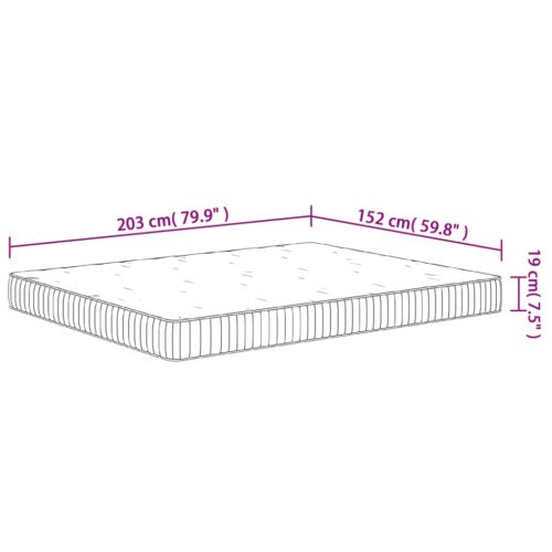 Pocket Spring Mattress Medium 152x203cm Queen Size - Image 7