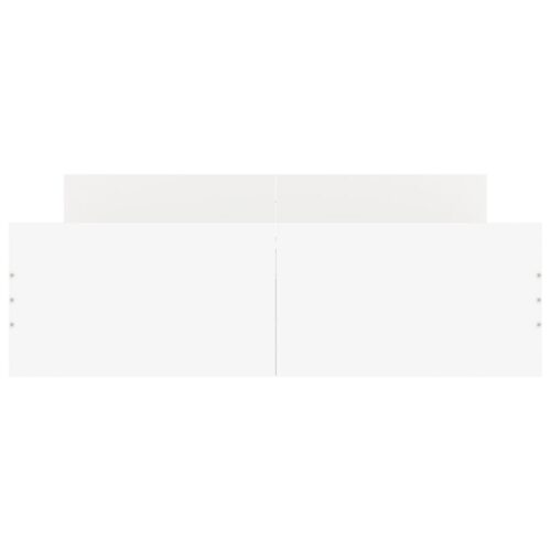 Bed Frame White 135x190cm - Image 4