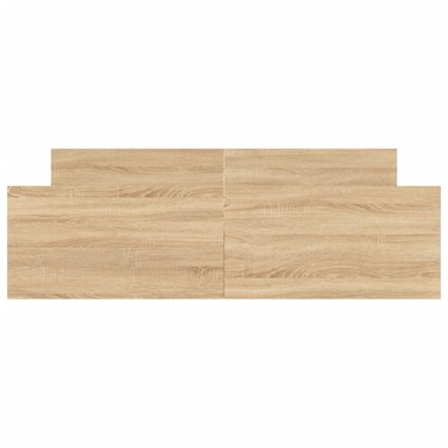 Bed Frame Sonoma Oak 150x200cm - Image 4