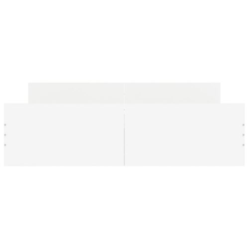 Bed Frame White 150x200cm - Image 4